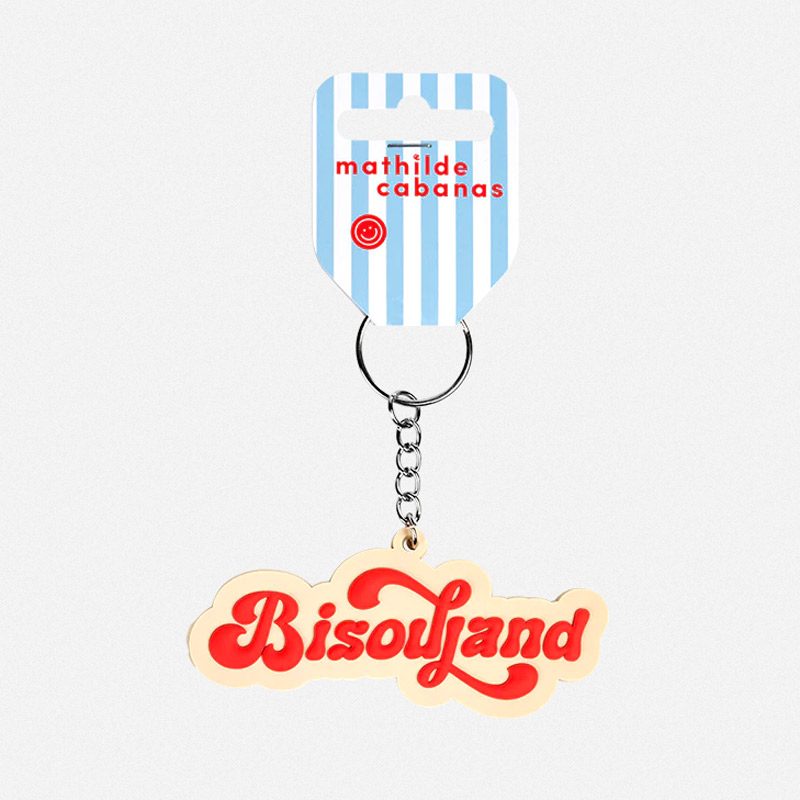 Porte-clef Bisouland, Mathilde Cabanas