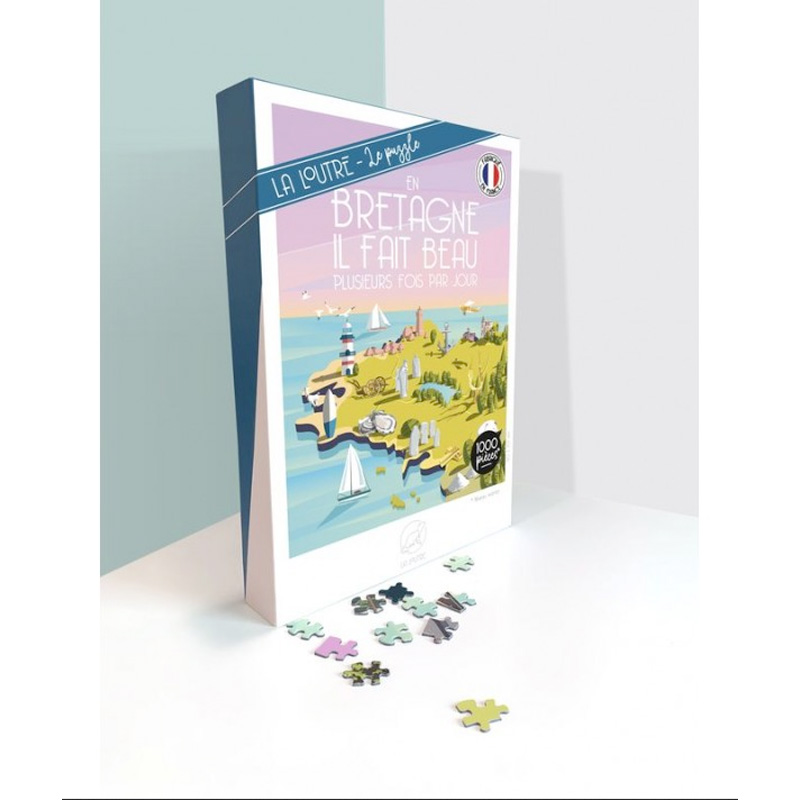Puzzle 1000 pièces Bretagne La Loutre