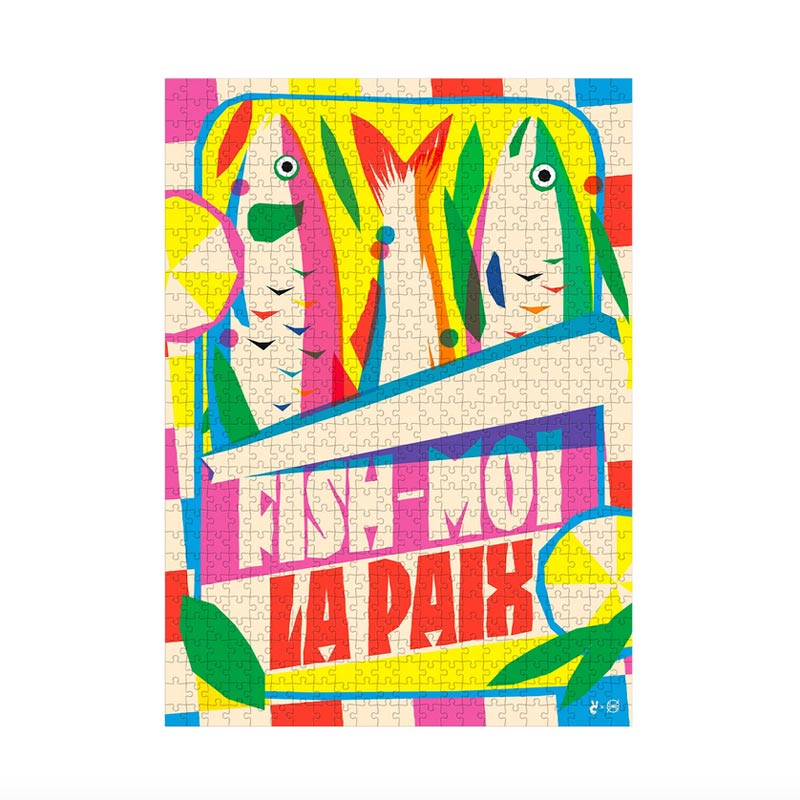 Puzzle 1000 pièces «Fish-Moi la Paix», Piece & Love