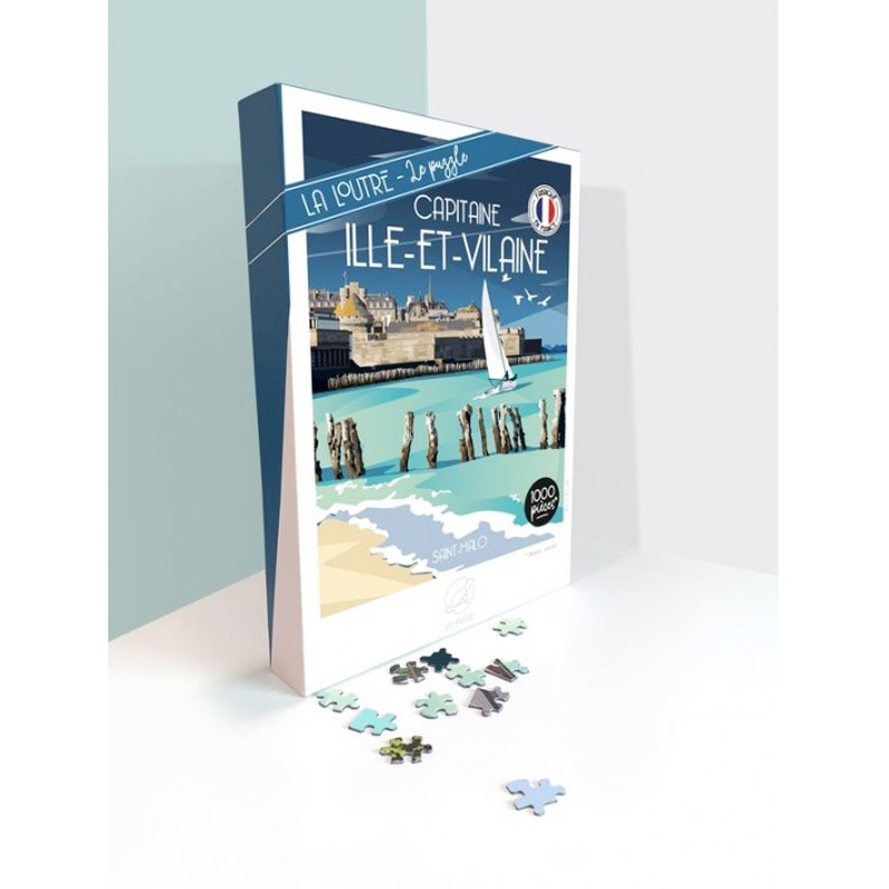 Puzzle 1000 pièces Ille-et-Vilaine, La Loutre