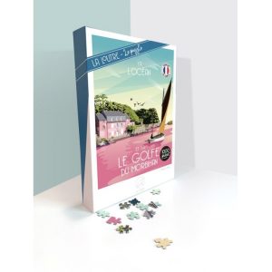Puzzle 1000 pièces Golfe du Morbihan, La Loutre