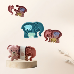 Puzzle 3D silicone bébé