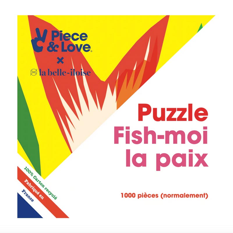 Puzzle 1000 pièces «Fish-Moi la Paix», Piece & Love – Image 2