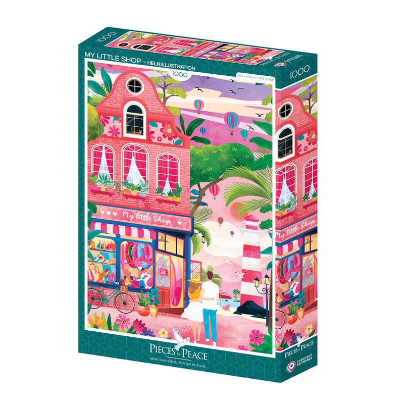 Puzzle 1000 pièces «My Little Shop» Pieces & Peace – Image 2