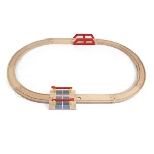 Rail de Train en Bois