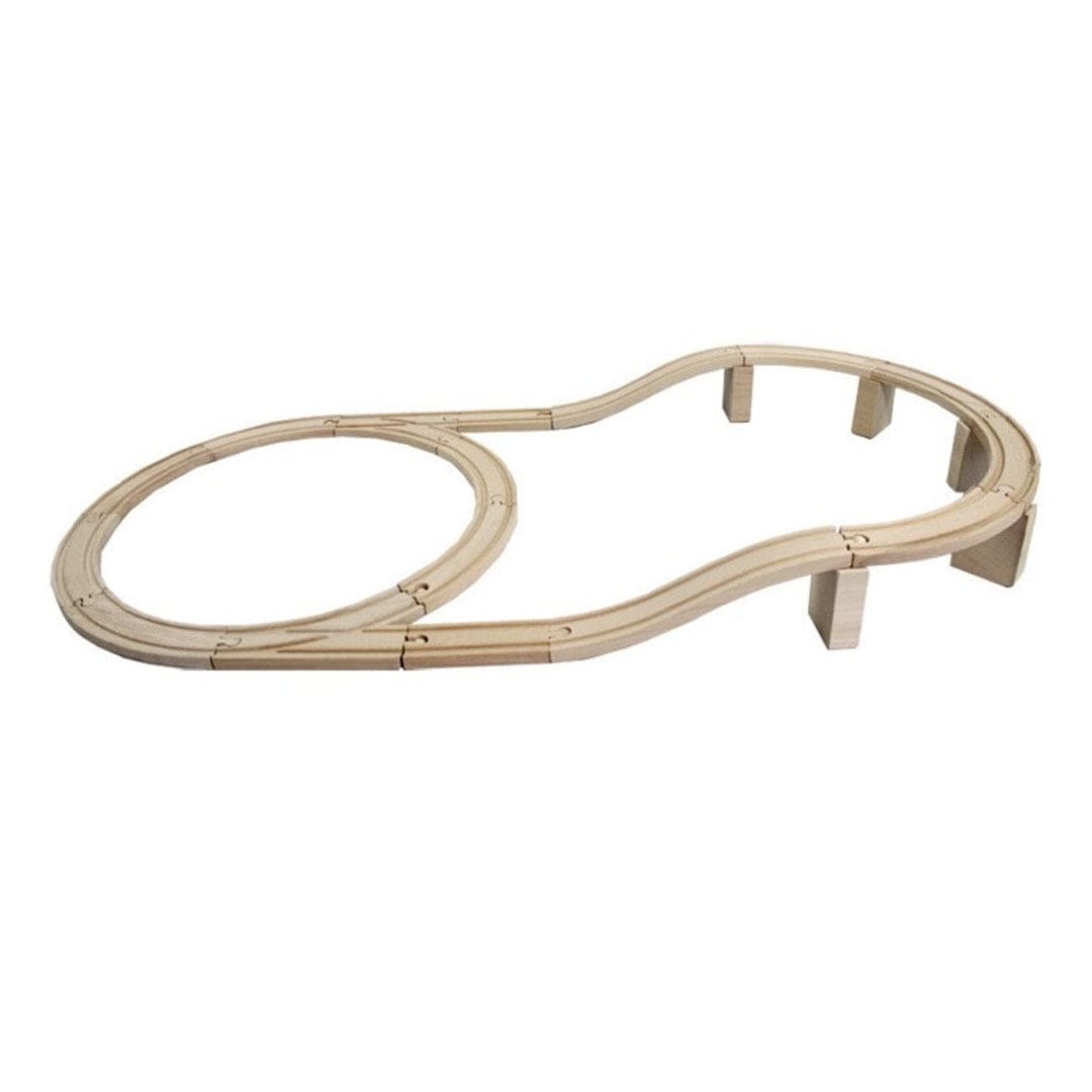 Rail de Train en Bois – Image 8