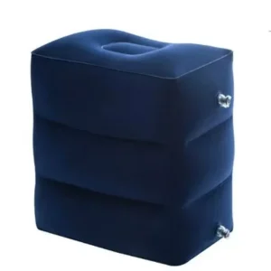 Repose-pieds gonflable pour train et avion – confort ultime en voyage, jambes légères et reposées