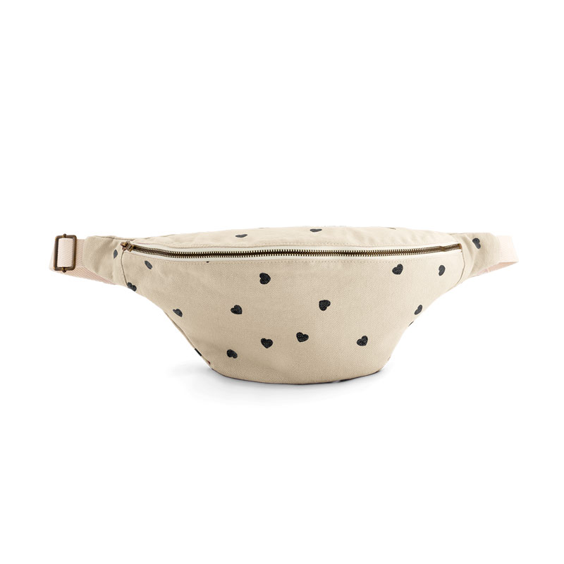 Sac banane Coeur Sable, Rose in April