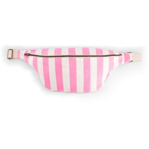 Sac banane Rayures rose fluo, Rose in April