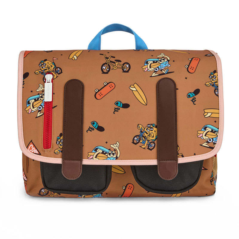 Sac Cartable souple Mascots Ride, Hello Hossy