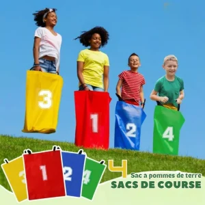 Sac de saut kangourou – Jeu sportif amusant pour enfants – Développe coordination et motricité