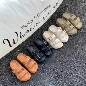 Sandales légères boucles ergonomiques femme – confort ultime pour l&rsquo;été, marche sans douleur, maintien parfait