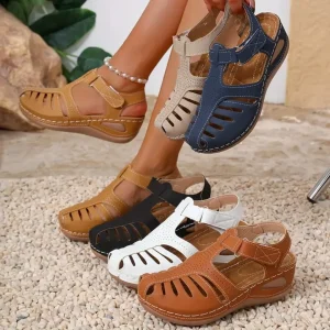 Sandales orthopédiques été confort femme – soulagement des pieds, marche sans douleur, style estival élégant