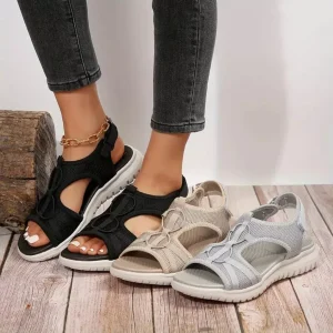 Sandales sport respirantes confort femme – légères & antidérapantes pour marche active sans fatigue