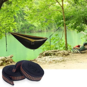 Sangle de suspension pour hamac – Installation rapide et sécurisée en extérieur – Résiste jusqu’à 200 kg