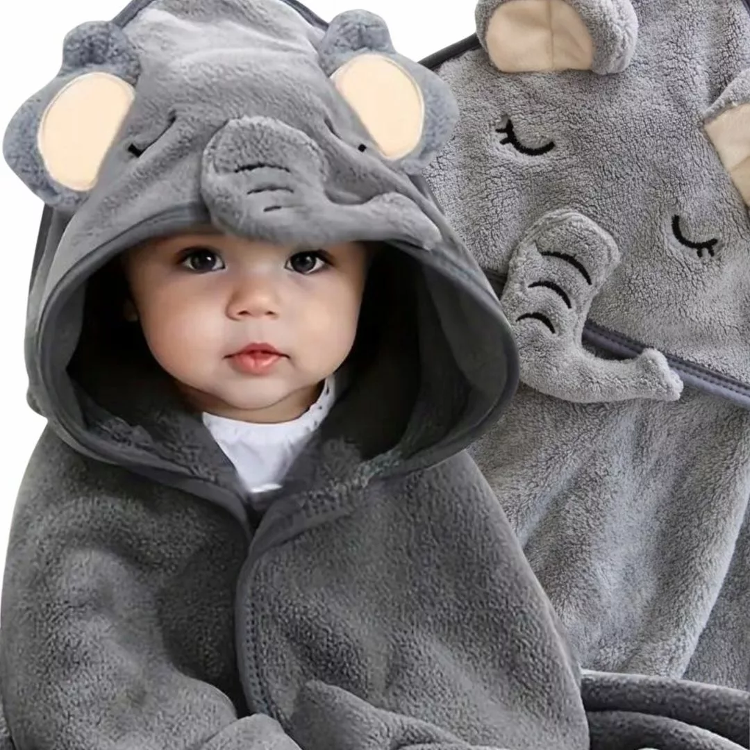 Serviette de bain enfant – Douce et ultra-absorbante, idéale pour peau sensible après le bain ou la piscine