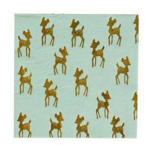 Serviettes Faon (x16)