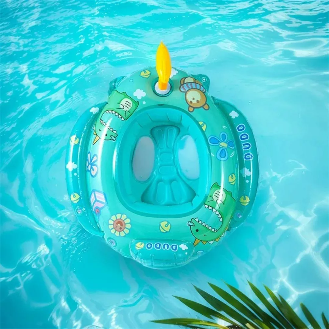 Siège flottant avec pistolet à eau – Jeux d’eau interactifs pour piscine – Fun garanti pour enfants dès 3 ans – Image 5