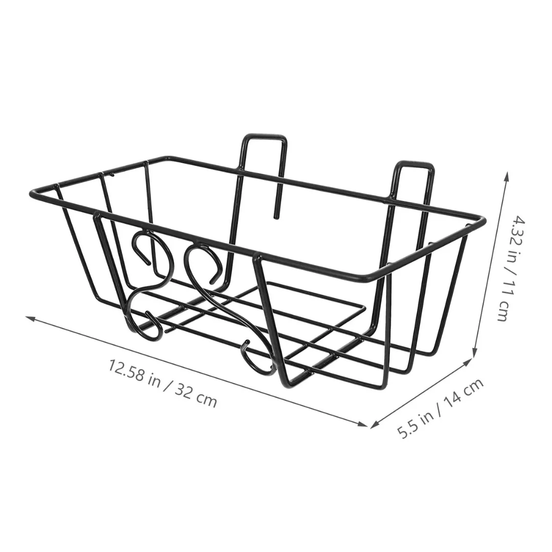 Support pour pots suspendus extérieur balcon – Gagnez de la place et sublimez vos plantes en hauteur – Image 6