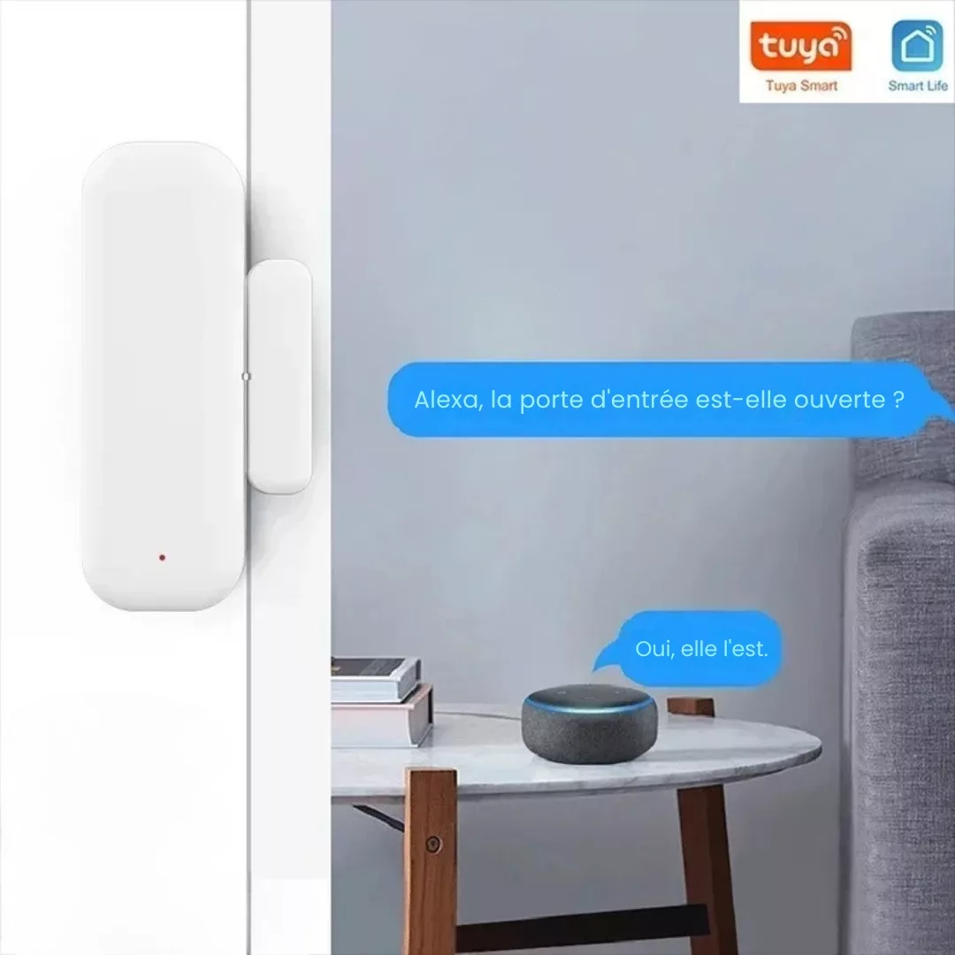 Système alarme porte fenêtre sans installation – Sécurité immédiate et sans perçage pour votre maison – Image 7