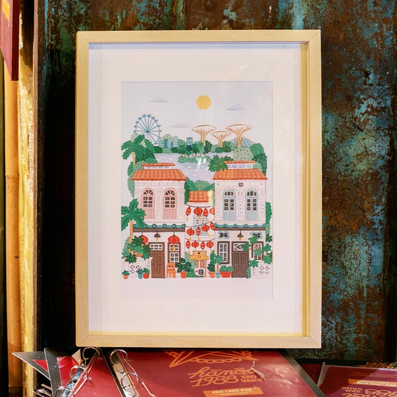 Set Peinture au Numéro Petit Pinceau, Singapore – Image 4