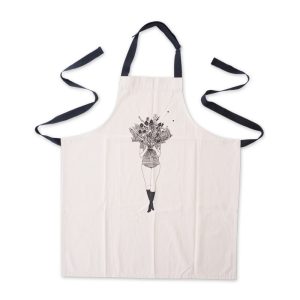 Tablier coton Fille au bouquet de Fleurs, Helen B.