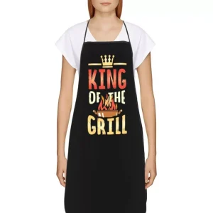 Tablier de cuisine spécial barbecue – Protection anti-taches résistante – Style pro pour grillades réussies