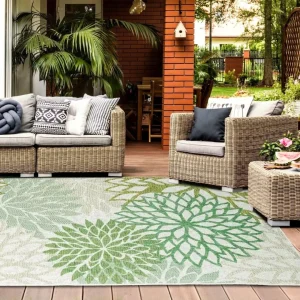 Tapis d’extérieur pour balcon petit format – Idéal pour petits espaces, déco tendance et confort instantané