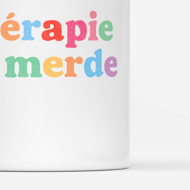 Mug céramique Thérapie de Merde, Thomas Gravereau – Image 3