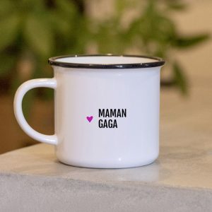 Mug céramique «Maman Gaga» Bibiche fait son Cirque