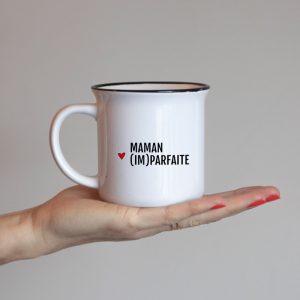 Mug céramique «Maman Im(parfaite) » Bibiche fait son Cirque