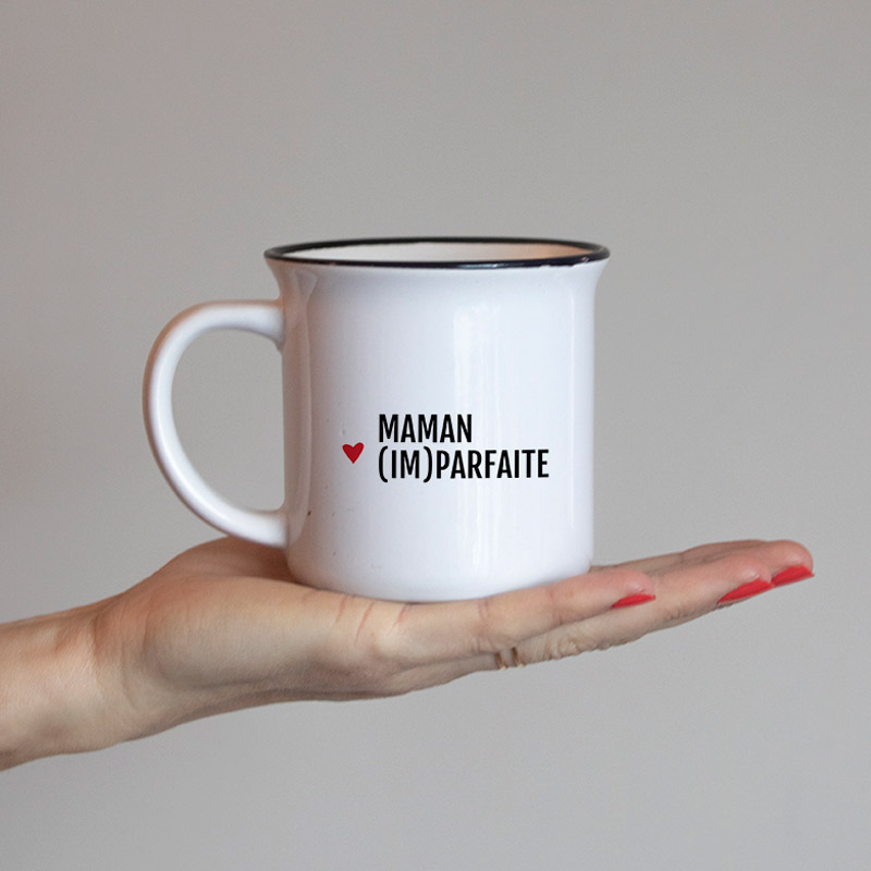 Mug céramique «Maman Im(parfaite) » Bibiche fait son Cirque