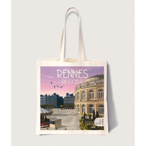 Tote Bag Coton Rennes Opéra, La Loutre