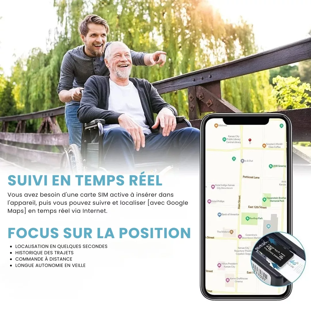 Traceur gps voiture sans abonnement compact – Image 5