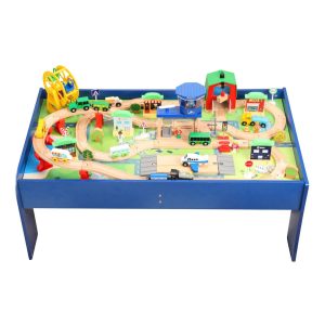 Train en Bois avec Table
