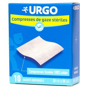 Compresses de gaze stériles 20/20 / URGO