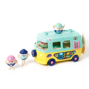 Van Les Mini Mondes et ses 4 Personnages