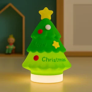 Veilleuse de Noël  – Lumière douce pour enfants et décoration