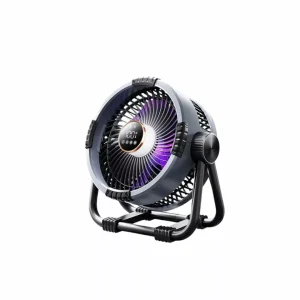 Ventilateur led lumineux portatif pour jardin fête – Ambiance magique et fraîcheur instantanée en extérieur