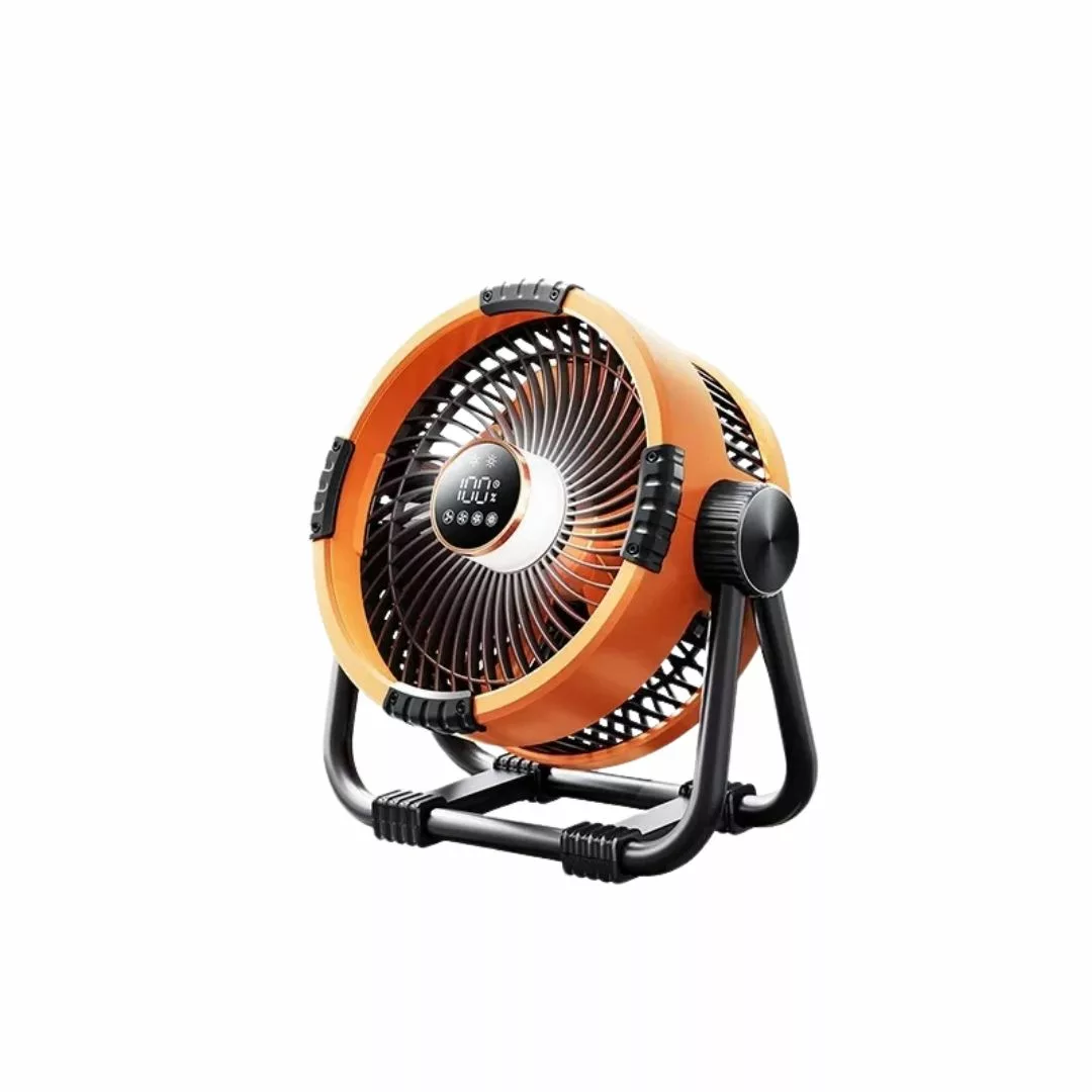 Ventilateur led lumineux portatif pour jardin fête – Ambiance magique et fraîcheur instantanée en extérieur – Image 2