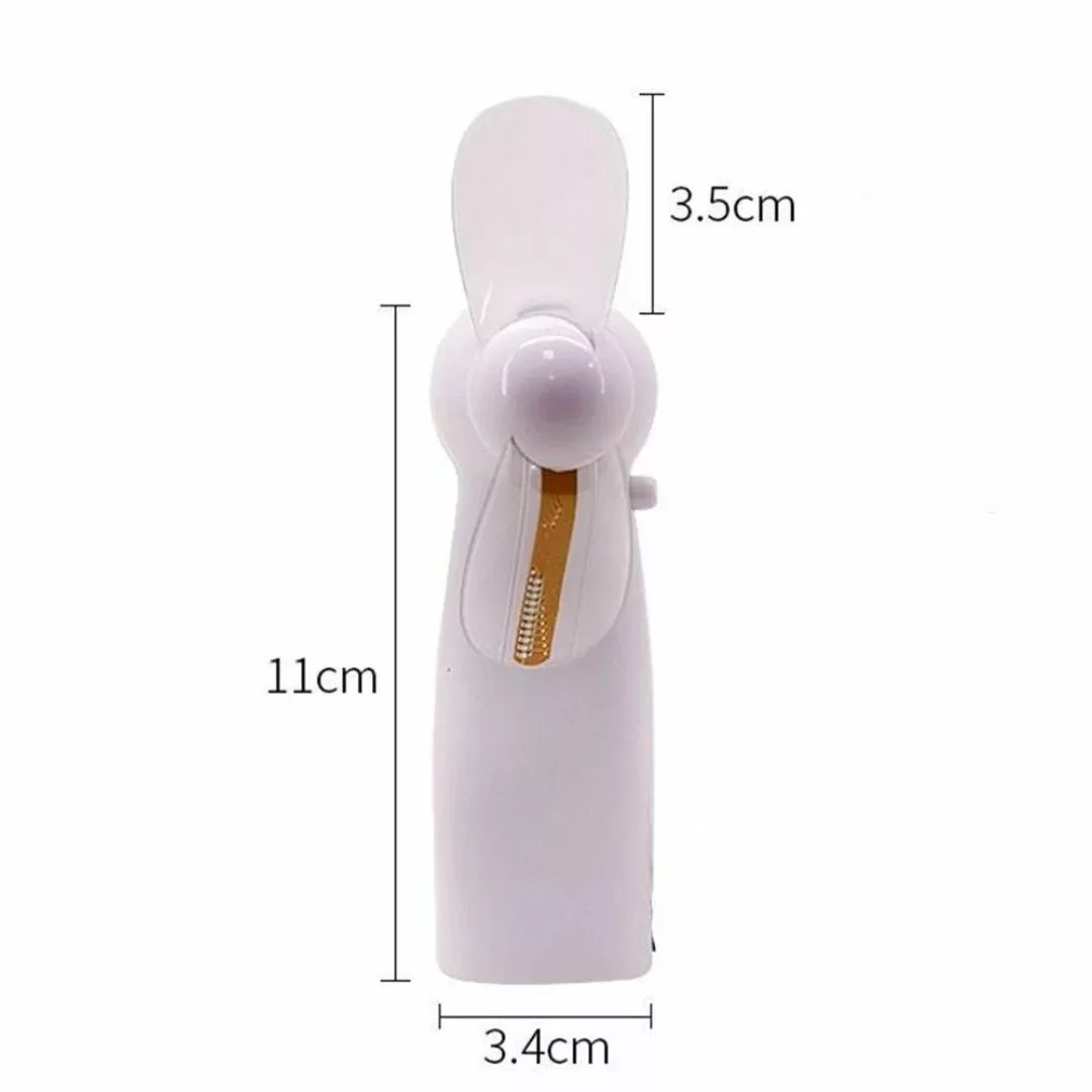 Ventilateur portable lumineux pour animation extérieure – Ambiance festive et fraîcheur garantie en été – Image 2