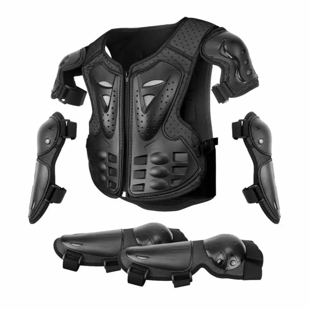 Veste moto enfant – Protection renforcée, style racing, sécurité optimale pour jeunes motards