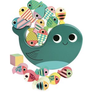 Whaly La baleine, jeu d&rsquo;adresse et d&rsquo;équilibre Vilac